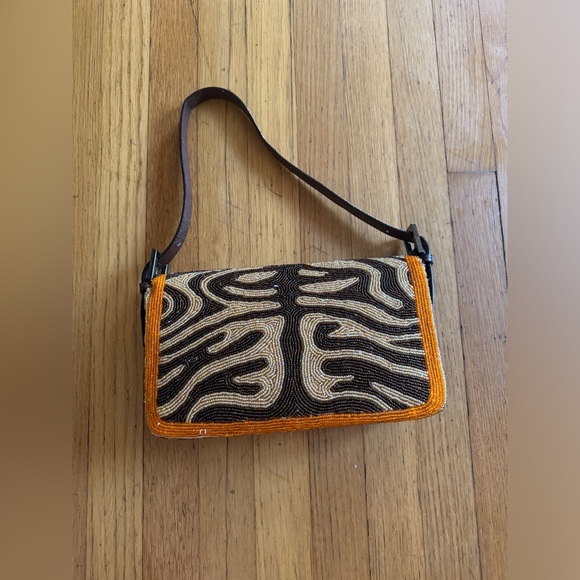 Late 90s Early Y2K Beaded Fendi Baguette Bag - Picture 15 of 15